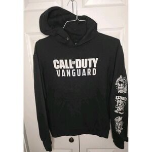 Call Of Duty Vanguard Hoodie Small Gamer Nerdcore Activision Teams Wolf‎ Black